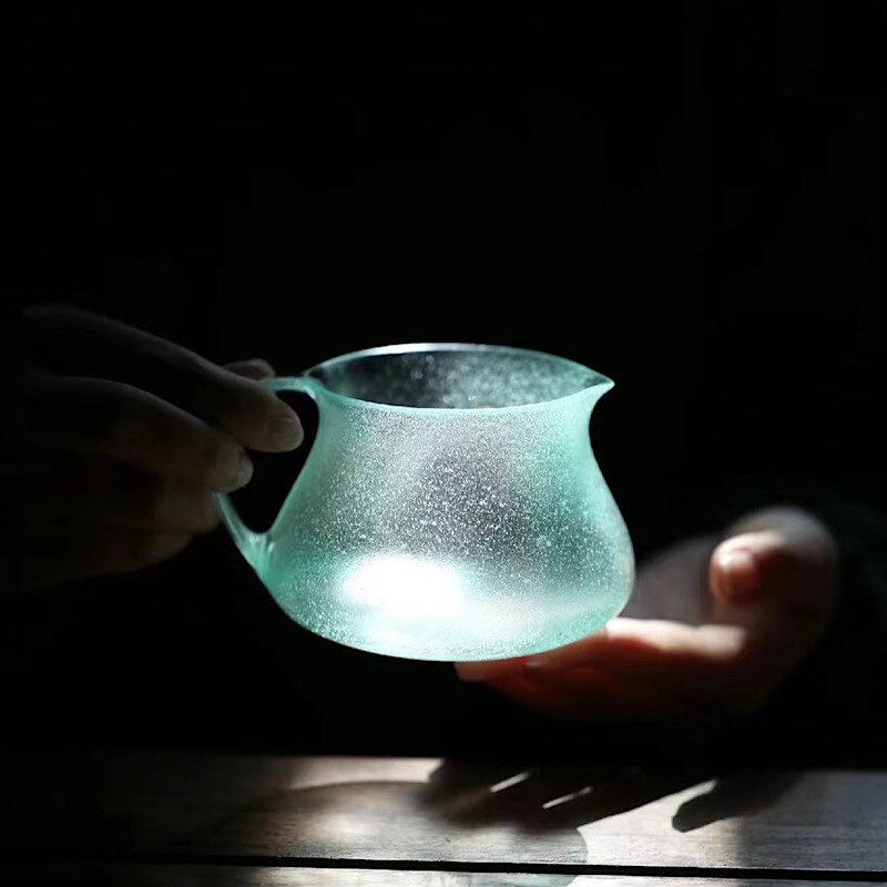 与山堂手工琉璃耐高温公道杯匀杯图片