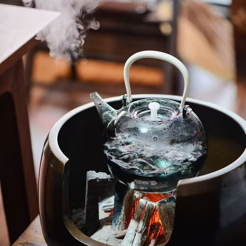 溪山耐高温玻璃煮水茶壶家用户外