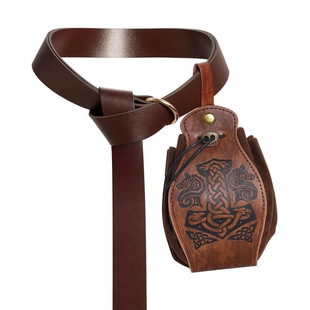 跨境万圣节套装中世纪复古包维京狂欢节COSPLAY服装配件装扮道具