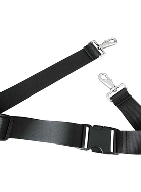 工具包/户外腰包带 带挂钩插扣式黑色尼龙包带 可拆卸包带3.8CM宽
