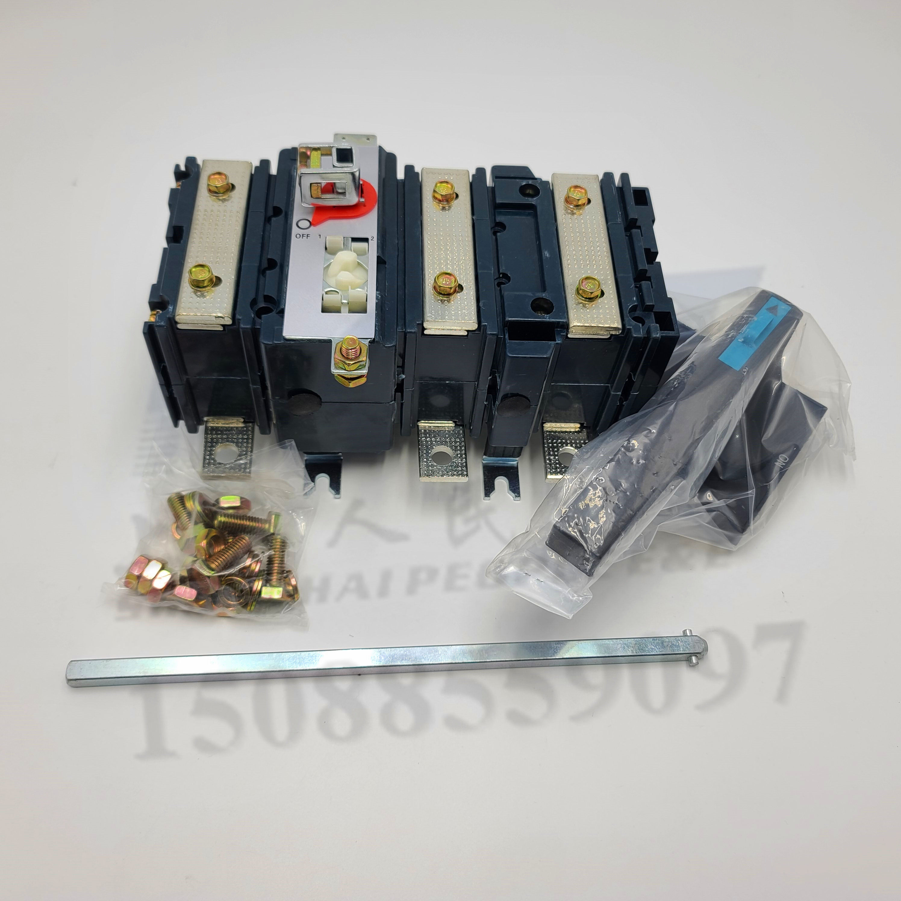 上海人民QA,HH15(QA)-630/400/3P手动转换隔离开关630A 400A紫铜