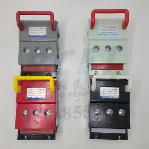上海人民电气HR6 160/310 100A 63A熔断器式隔离开关工地箱款紫铜