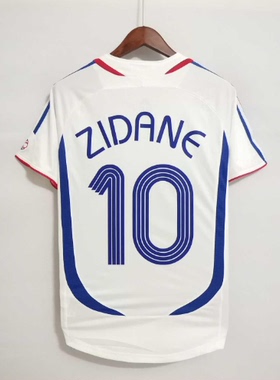 2006 Retro ZIDANE HENRY Trezeguet Vintage Classic Jersey