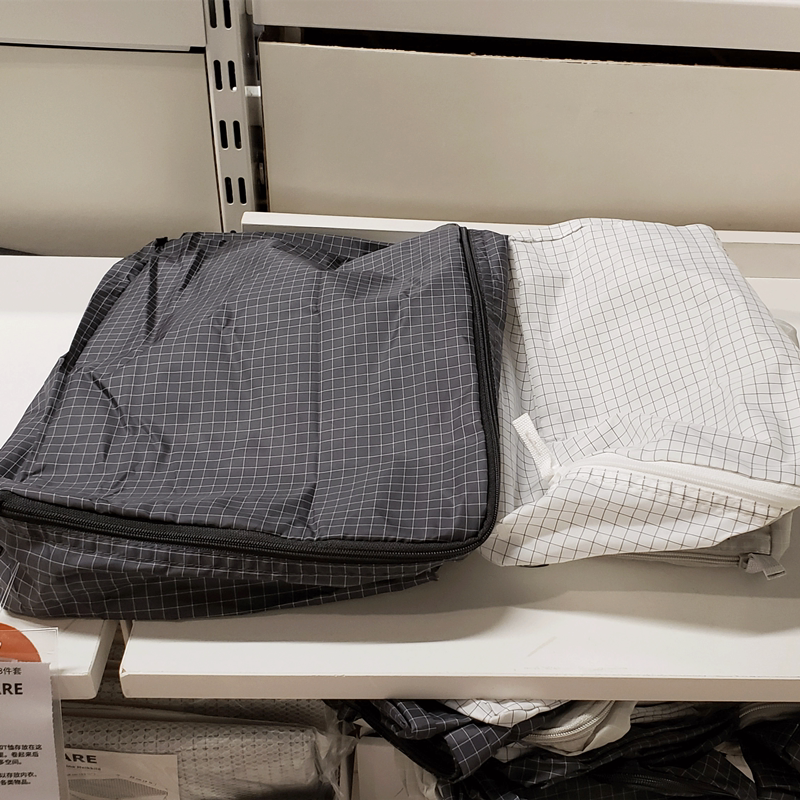 小蜗牛宜家ikea雷恩萨瑞衣类收纳袋储物袋衣物收纳整理家居储物包