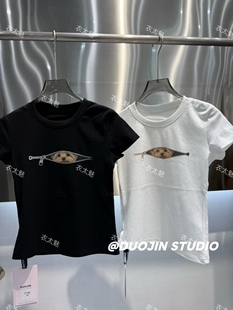 2026早春新款时尚字母图案显瘦辣妹宽松休闲印花短袖T恤爆款女装