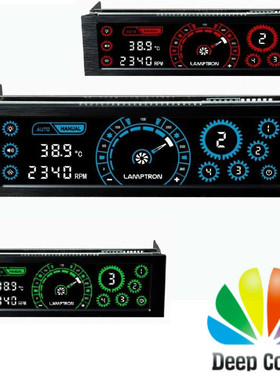 lamptron CM430  触摸屏电脑风扇调速器 光驱位 风扇调速器