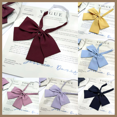 花千猪JK 大平角领结 jk制服搭配领结多色款jk领结配衬衫日系百搭