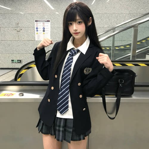 花千猪原创星屿西服jk日系男女