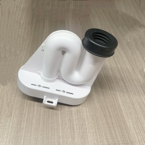 适配小便斗器地排连接管带存水弯可移位伸缩调整出水口排污管