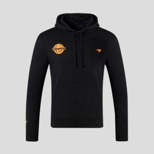 F1 迈凯伦车队 McLaren 诺里斯 2025 车手世界冠军 连帽卫衣 黑色