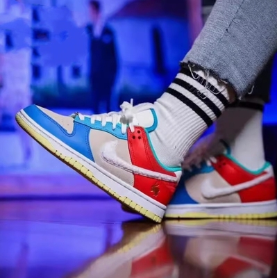 H Nike/耐克 DUNK LOW RETRO PRM 低帮休闲运动板鞋 FD4203-111