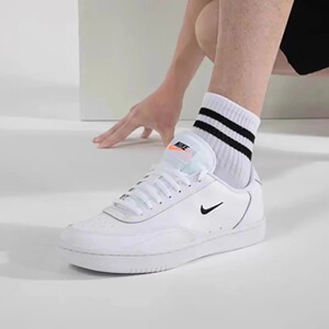 Nike/耐克Court Vintage 男子低帮运动轻便休闲板鞋 CJ1679-101 C