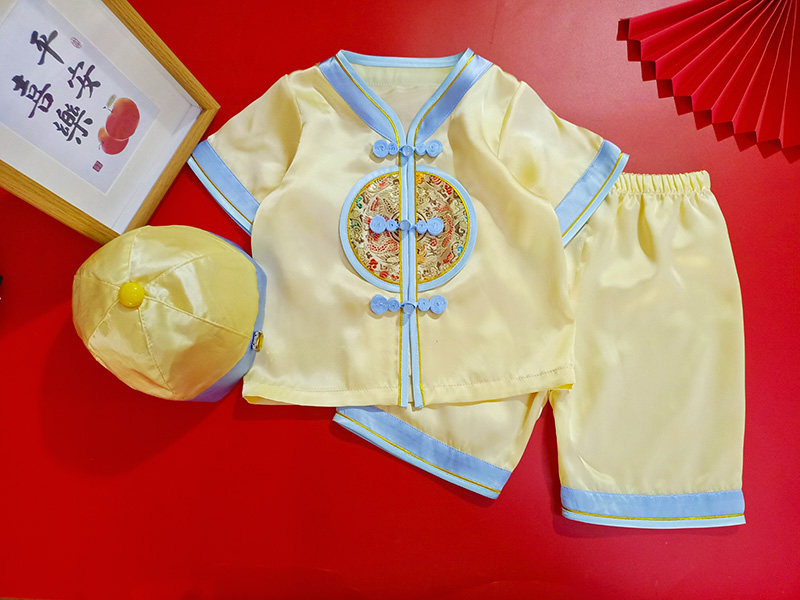 男宝周岁礼服夏季薄款