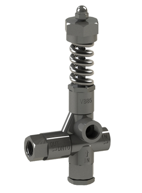 高压柱塞泵调压阀VB85水流量100L-310Bar泵头附件喷雾安全阀配件