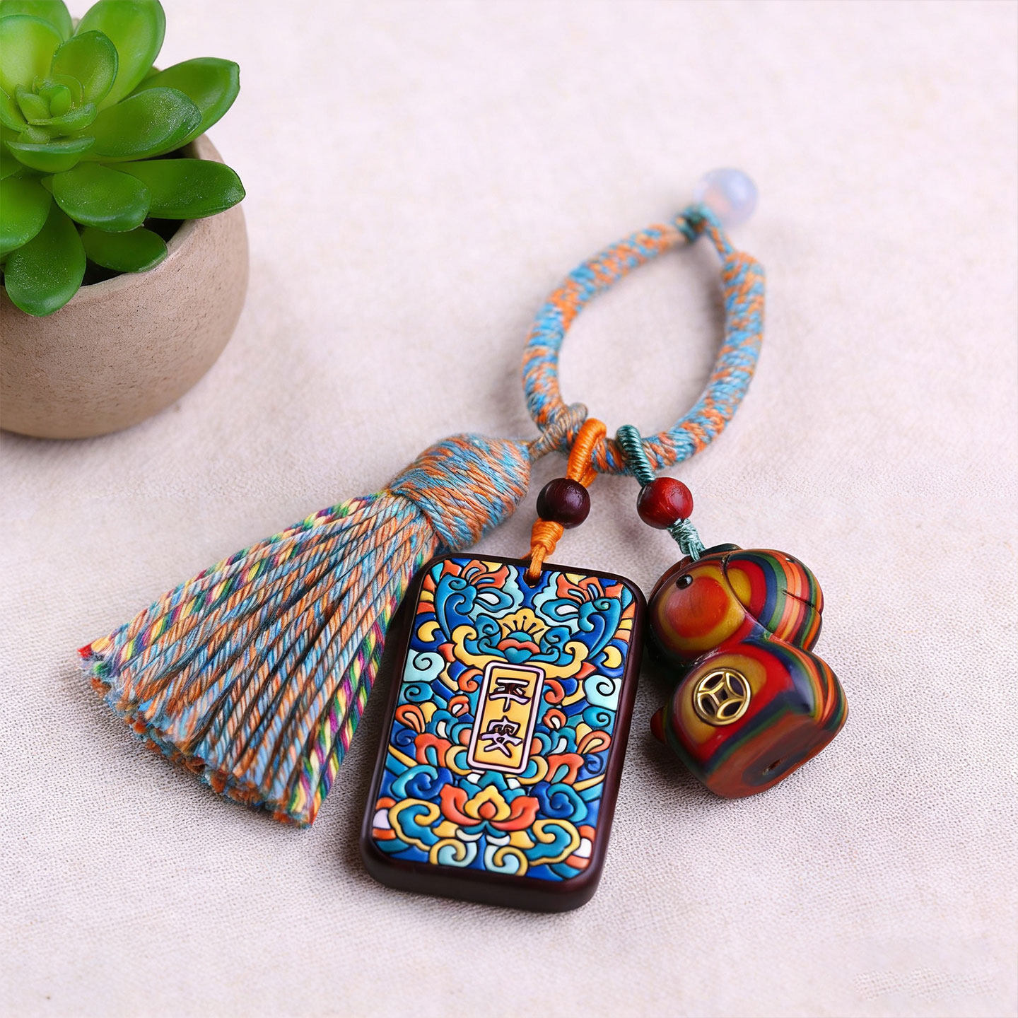 爆款彩虹木唐马diy彩紫檀无事牌生肖马高档汽车钥匙扣挂件批发,饰品/流行首饰/时尚饰品新,小众木作,淘宝优惠券,粉丝福利购,淘宝优惠卷