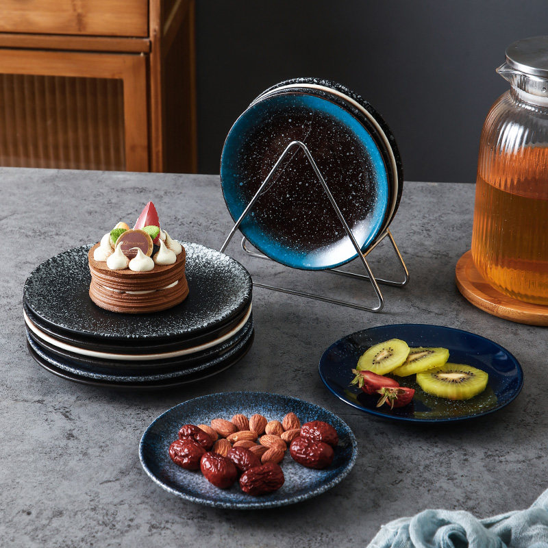 日式实用骨碟复古家用盘子吐骨头碟小吃碟零食碟商用陶瓷餐具碟子,餐饮具,盘,淘宝优惠券,粉丝福利购,淘宝优惠卷