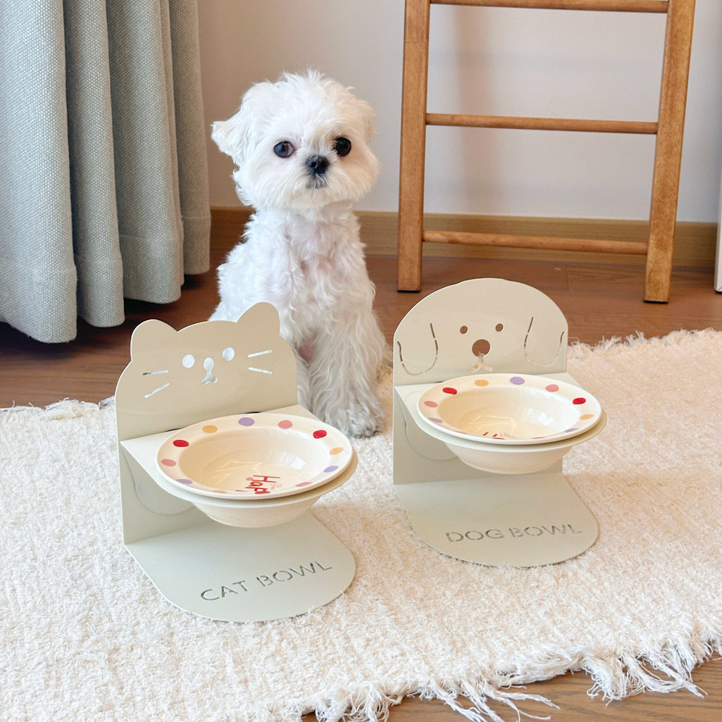 小型犬猫狗碗磁吸高脚护脊狗粮盆饭碗猫盆粮食碗可倾斜水碗,宠物/宠物食品及用品,猫狗碗/慢食碗,淘宝优惠券,粉丝福利购,淘宝优惠卷