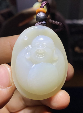 新疆和田白玉籽料佛挂件吊坠宝宝锁平安扣戒指耳坠手链d08046