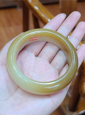 小石头和田玉糖玉手镯123