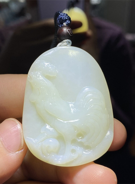 小石头和田玉挂件籽料