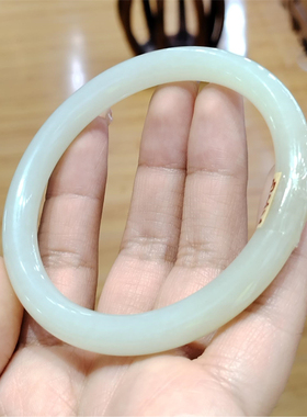 新疆和田糖白玉山料手镯平安无事牌甜甜圈手链项链戒指ld07042