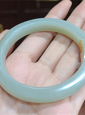 新疆和田青白玉籽料手镯挂件吊坠项链  xx 07048