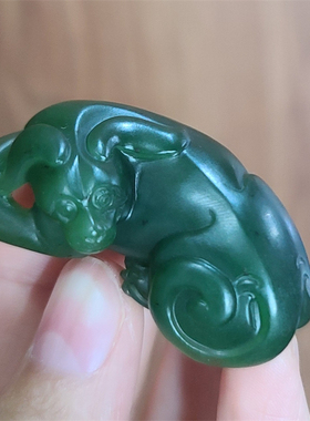 新疆和田碧玉籽料狗狗吊坠平安扣手链项链甜甜圈戒指戒面ld05045