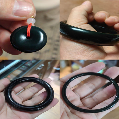 福利~新疆和田青玉籽料手镯平安扣 吊坠挂件平安吉祥