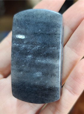 小石头和田玉青花挂件吊坠123