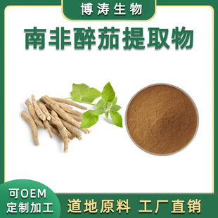 南非醉茄提取物 20:1 南非醉茄内脂10%印度人参提取精华 免煎粉