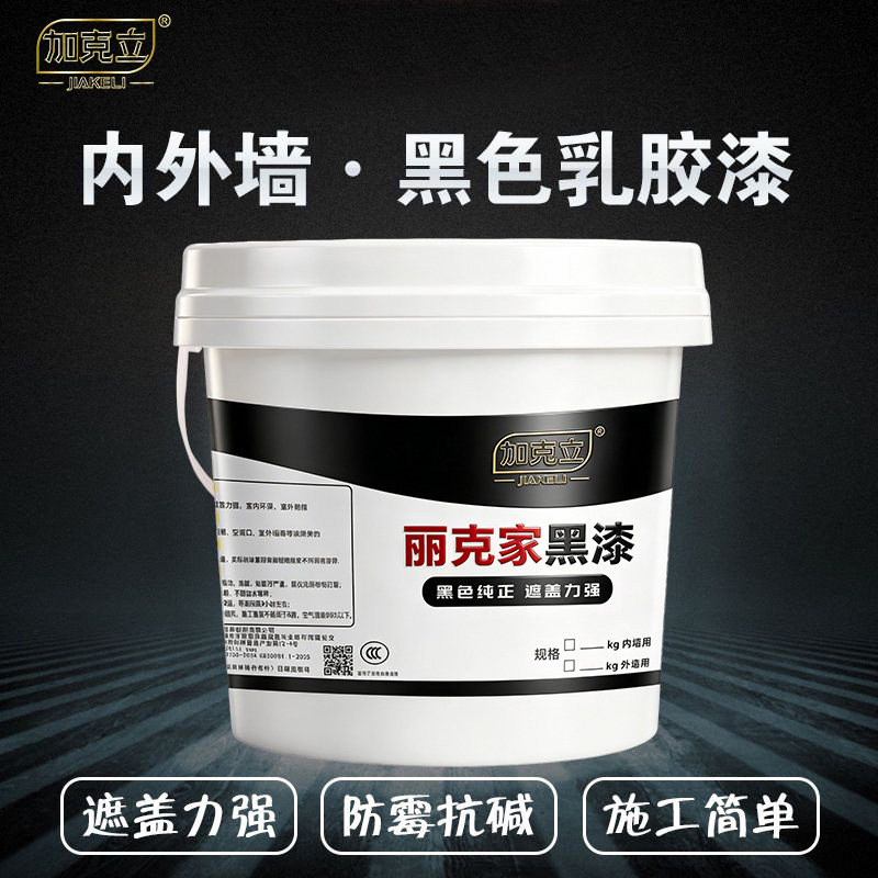 医涂哑光纯黑净味面漆