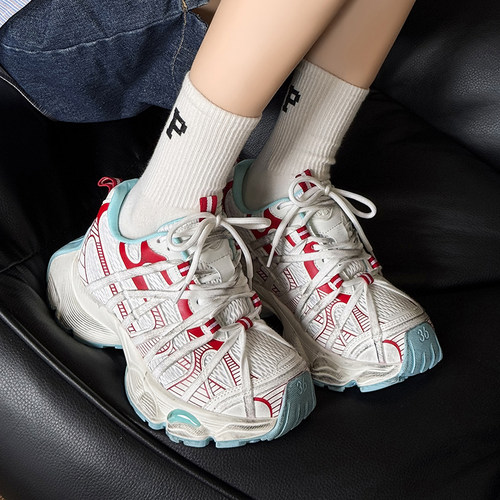 XJXY【7cm增高鞋】网面鞋子男鞋2025新款夏季透气男士休闲老爹鞋