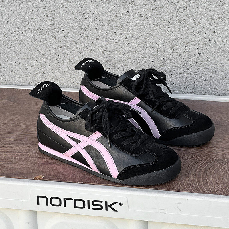 热巴同款tiger虎鞋黑色一脚蹬懒人鞋黑白百搭翻毛皮真皮德训女鞋,女鞋,德训鞋,淘宝优惠券,粉丝福利购,淘宝优惠卷