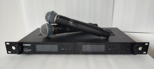Shure/舒尔QLX24d/BETA58A一拖二无线话筒 数字 舞台演出 麦克风