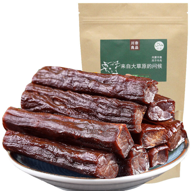 川奈良品牛肉干风干内蒙古清真