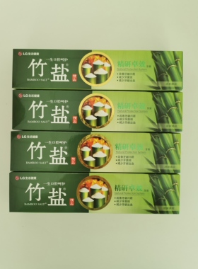 正品韩国LG竹盐精研卓效牙膏170g改善牙龈出血牙菌斑进口成分