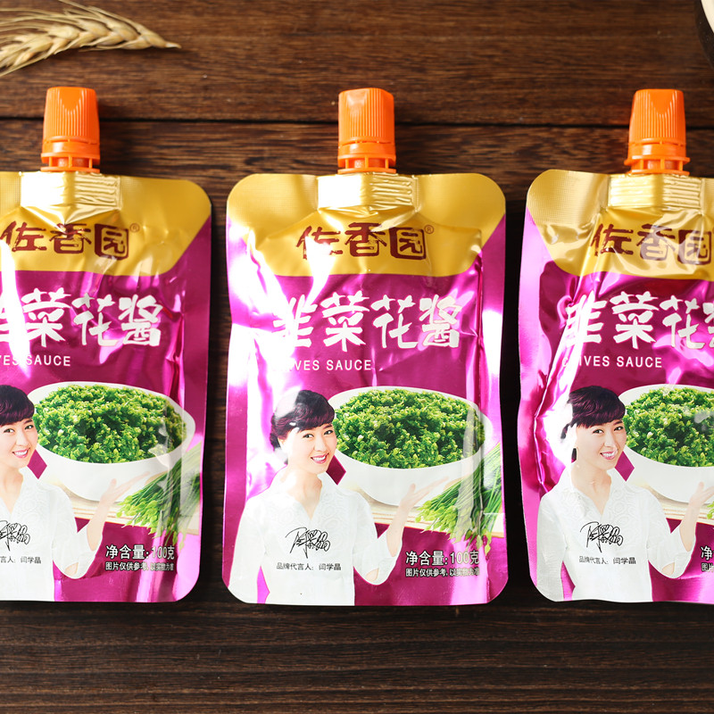 佐香园韭菜花酱袋装调料