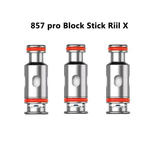 857非螺纹芯FlexuQ AF0.6 1.0 Stick Block 857 pro Peak替换芯
