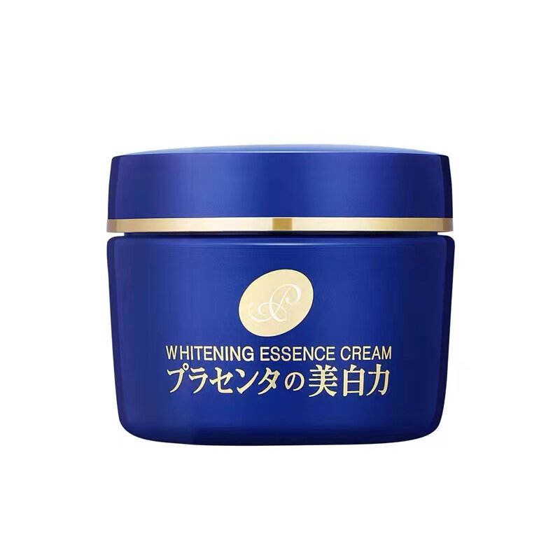 日本明色面霜MEISHOKU胎盘素亮白精华霜淡化细纹保湿滋润 55g