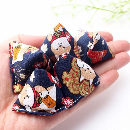 5个抓石子小沙包儿童三角形玩具