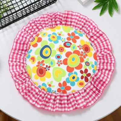 软飞盘手工帆布花边游戏包邮玩具