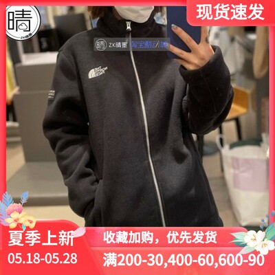 北面抓绒衣新款男女同款情侣外套