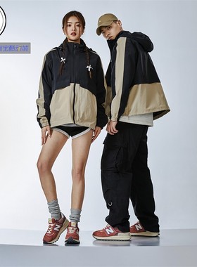 NEW BALANCE防风拼色夹克外套AMJ41340-ACK-SOT  MJ41506-SOT