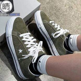 Converse 匡威 One Star Pro翻毛皮复古休闲鞋A03219C A03220C
