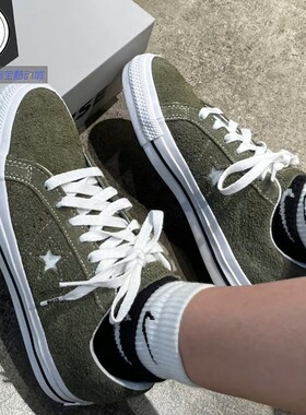 Converse 匡威 One Star Pro翻毛皮复古休闲鞋A03219C A03220C