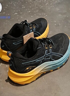 ASICS Trabuco Max 4 越野户外男款低帮跑步鞋 1011B976-400-101