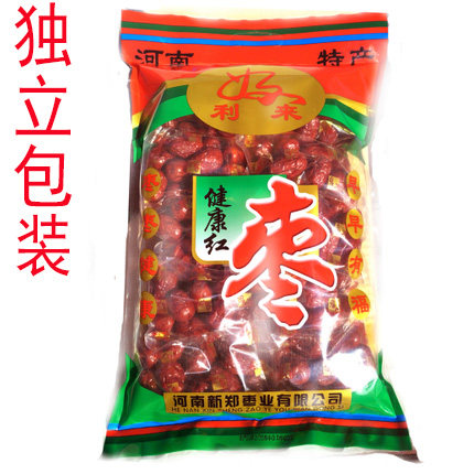 河南红枣新郑大枣灰枣特级1000克