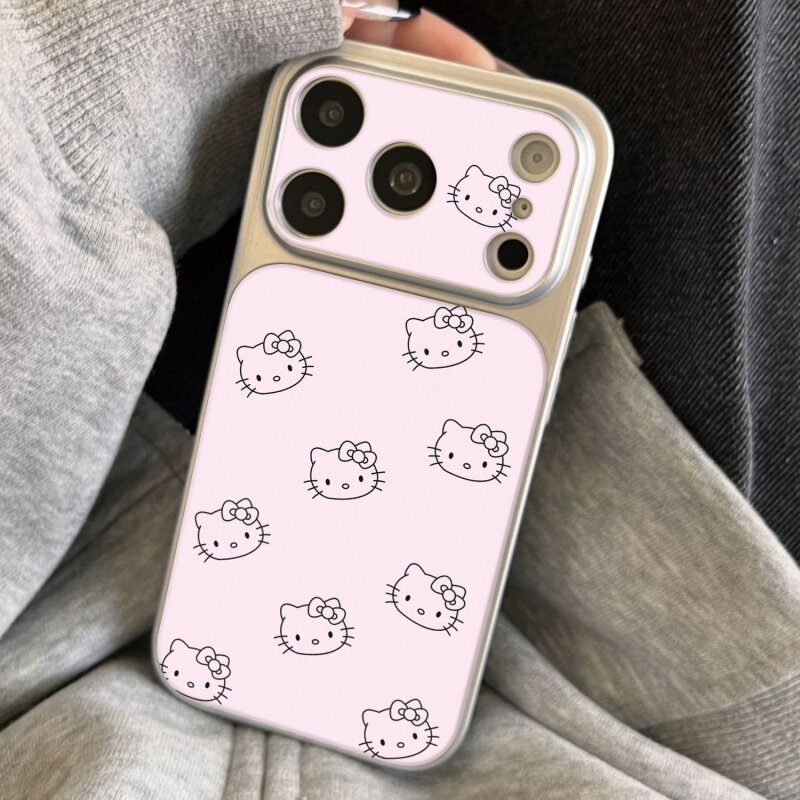 ins风kt磁吸大视窗适用苹果17手机壳iPhone17promax新款16pro情侣15promax高级感全包14pro防摔13plus保护套