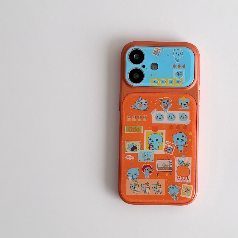 ins风可爱小动物大视窗适用苹果17手机壳iPhone17promax新款16pro15promax高级感全包14pro防摔13plus保护套