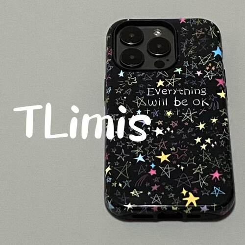 原创会好的星星适用iphone15苹果手机壳16pro防摔13promax12菲林二合一14Pro小米华为荣耀OPPOvivo11Xsmax78p